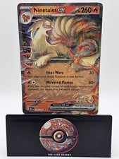 Ninetales Ex 038/165 – Pokemon 151 – Double Rare – Evolution 2 – Set Di Carte Vulpix - Foto 5