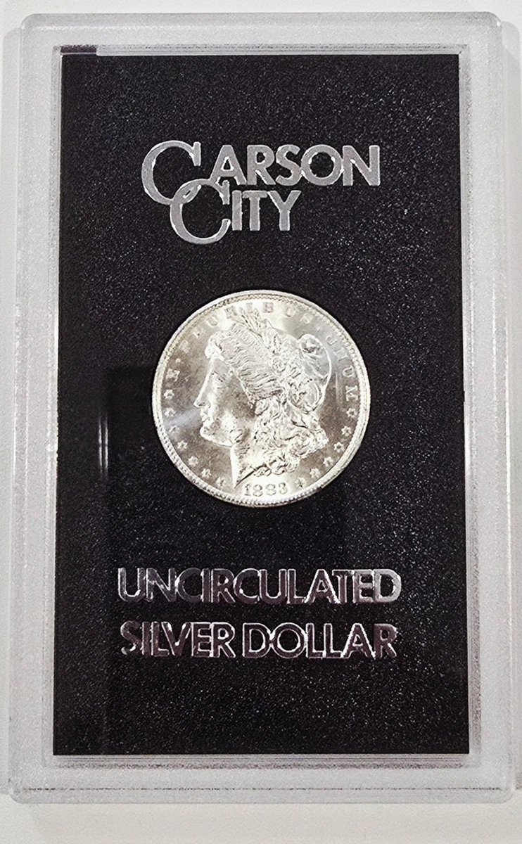 Carson City 1883 Year U.S. Mint Certified Morgan US Dollars (1878