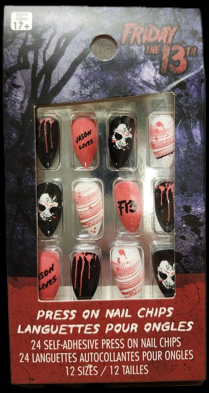 Friday the 13th Jason Voorhees Press On Nails