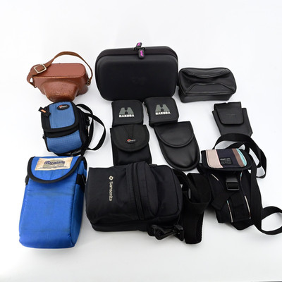 Compact Camera Case Lot Lowepro Hakuba Denali Samsonite Mustang HP Sayan