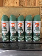 5 Pack 6 Oz Off! Deep Woods Insect Repellent ...