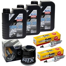 Set Inspektion für Honda NT 700 V Deauville 2006-2016 Öl 3L Ölfilter Zündkerzen
