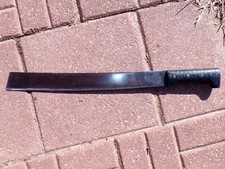 Vintage LEGITIMUS COLLINS & CO. USA No.460 21" Machete (altered) w/Crown Logo