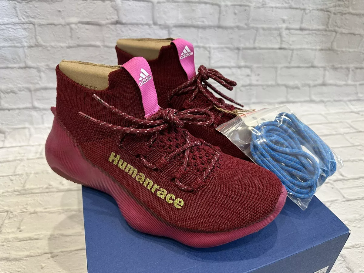 Adidas Human Race x Pharrell Sichona Burgundy GW4879 Size 10