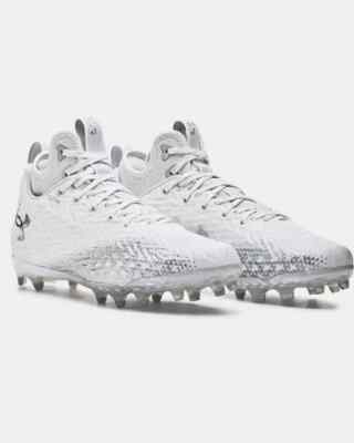 Size 10 - Under Armour Spotlight Clone 3.0 MC White Forest Size 10 - Under Armour Spotlight Clone 3.0 MC White Forest