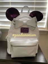 Disney Minnie Mouse Main Attraction Space Mountain Loungefly Backpack NWT