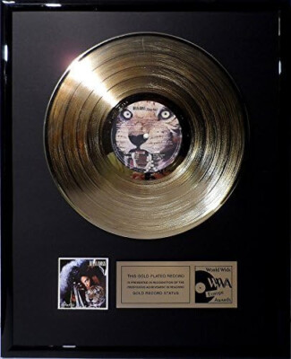 Diana Ross Eaten Alive Collage mit  goldene Schallplatte