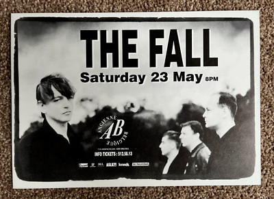 The Fall / Lush - Ancienne Belgique Brussels Belgium 23/28 May 1992 - A5 Flyer