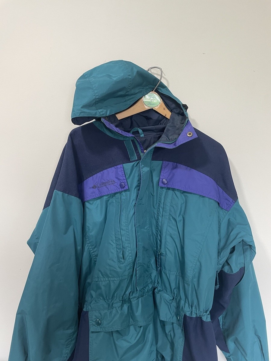 Vintage Columbia Sportswear Poncho Jacket size M | eBay