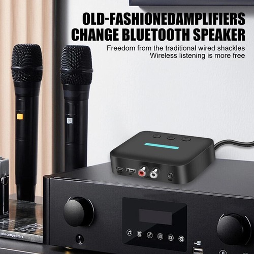 Bluetooth 5.4 Wireless Receiver NFC 3.5mm Jack AUX to 2 RCA Audio Stereo Adapter - 第 11/22 張圖片