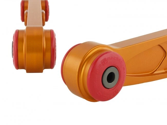 Conjunto de braços de controle inferiores traseiros Skunk 2 Alpha dourado para Honda CRX Civic Del Sol novo - Imagem 4 de 4