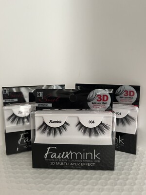 3D Fauxmink False Eye Lashes.