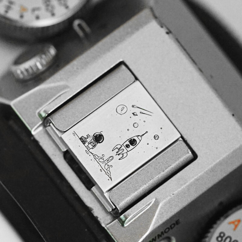 Cubierta de zapata de metal para cámara Astronaut Series para Leica Sony Canon Nikon Fuji