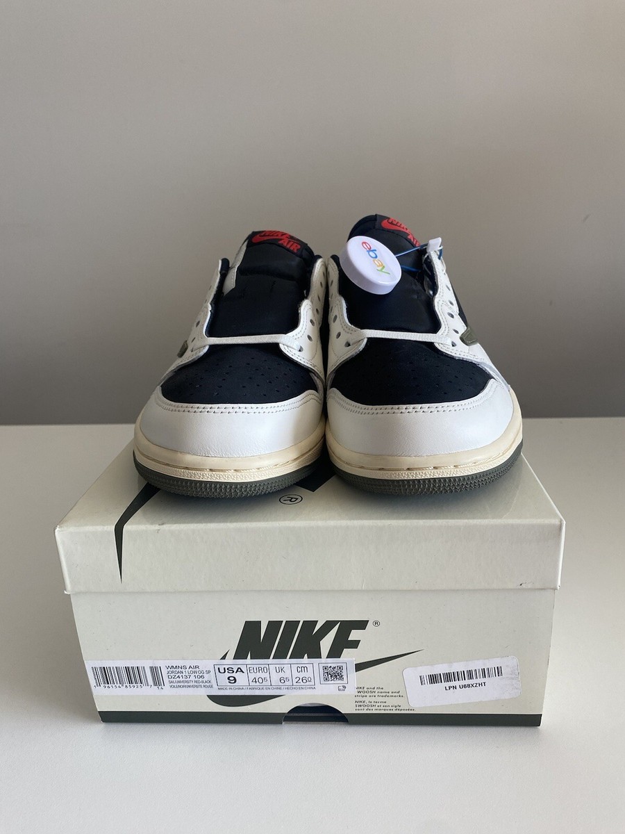 靴 Nike AIR JORDAN 1 LOW TRAVIS SCOTTO US9 Nike (PS) Jordan 1 x Travis Scott Retro Low OG SP Medium