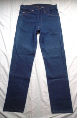NWT Vintage 80s (1983) Levi's 20505-0217 33x32 Denim Jeans Orange