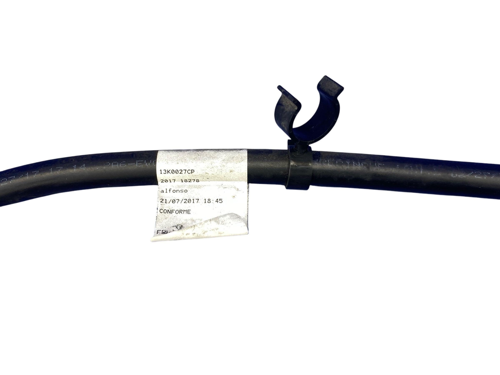 2016-2021 MCLAREN 570S RWD 3.8L FUEL LINE PIPE TUBE 13K0027CP OEM