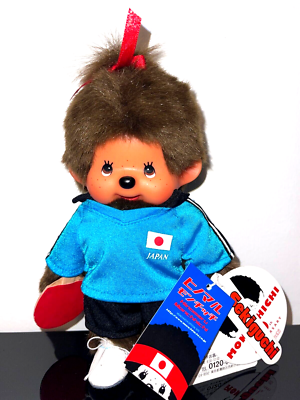 Monchhichi Japan Sport Ping Pong Player Tennis Japanese Sekiguchi