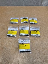  LOT OF 7 StarTech DB9 to RJ45 Modular Adapter - F/F - Serial adapter