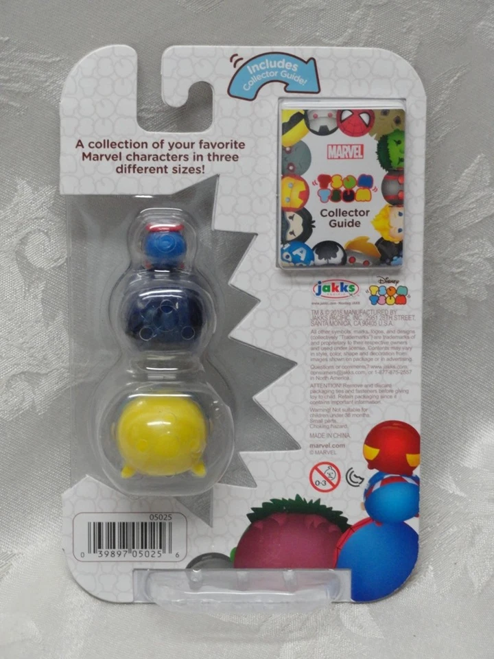 MARVEL TSUM TSUM Capitán América Serie 2 Nuevo en Caja Jakks Mystery Collector Guide Foto 2 de 2