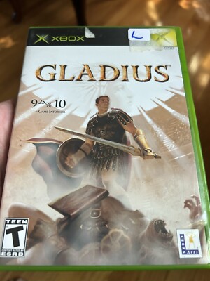 Gladius (Microsoft Xbox, 2003) Clean Disc Tested Working