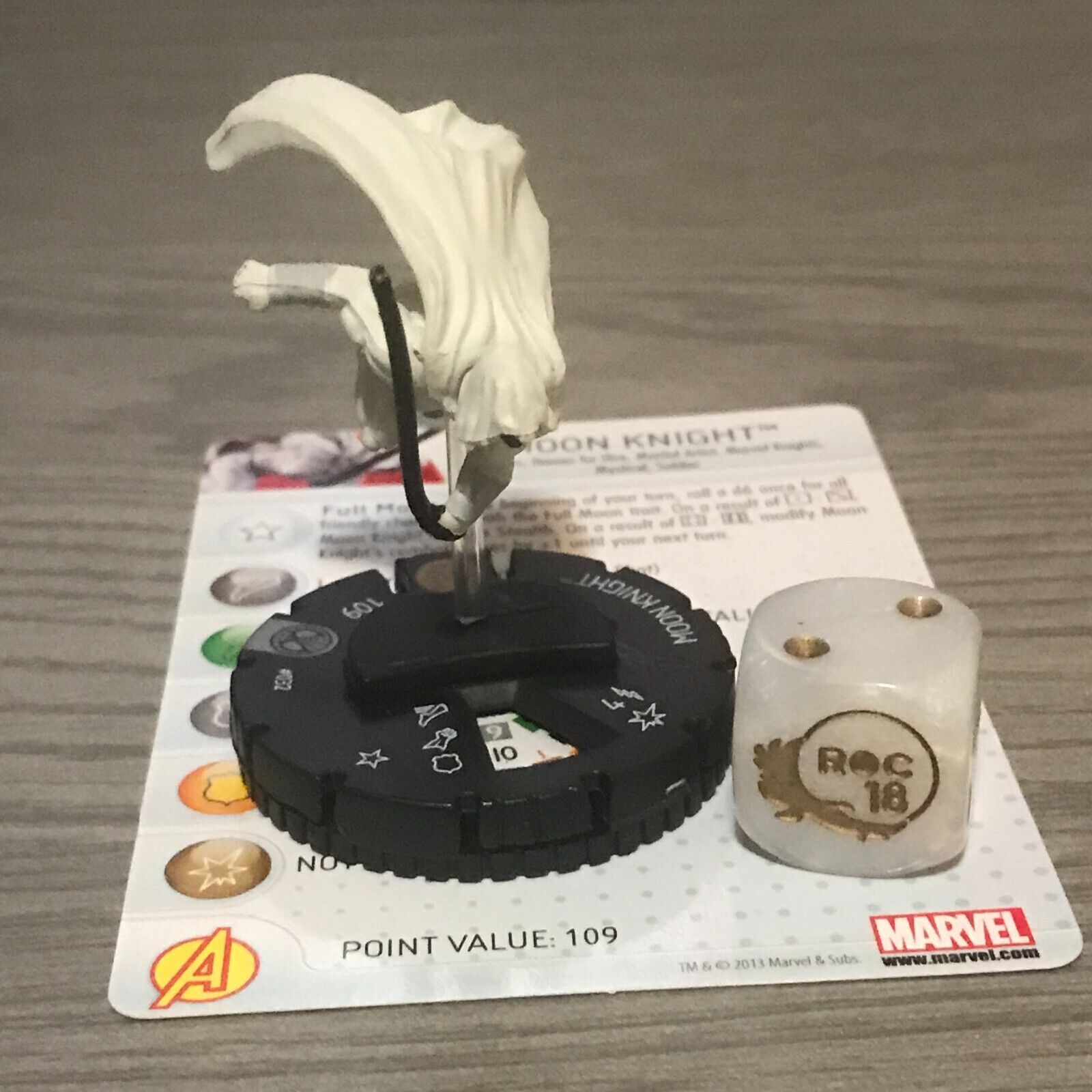 Marvel Heroclix Amazing Spider-Man 032 Moon Knight Rare | eBay
