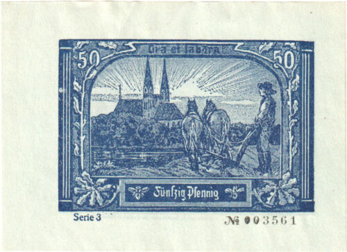 [#328860] Geldschein, Deutschland, Neuruppin, 50 Pfennig, Agriculteur 1, 1921, U - Bild 1 von 2