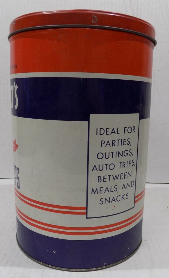 Vintage Seyfert's Fort Wayne Indiana 14oz Potato Chip Metal Tin eBay