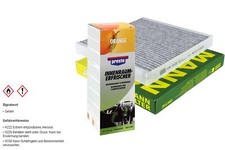 MANN-Innenraum-Filter+Presto Klima-Fresh für Smart Fortwo Coupe 451 Cabrio