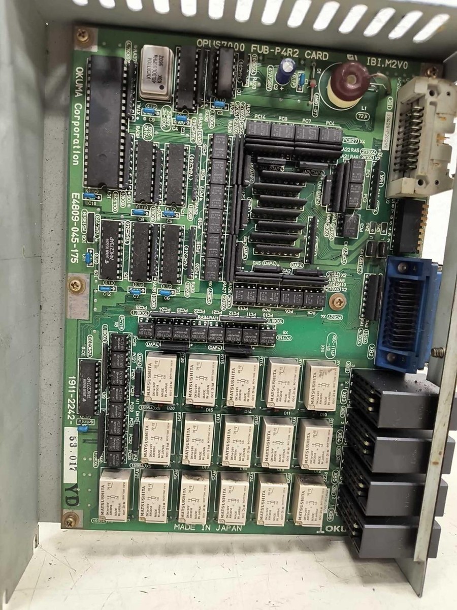OKUMA オクマ OPUS7000 FUB-P4R2 ／　1911-2242 Okuma Opus 7000 FUB-P4R2 Card 1911-2242-53-017 Ships from