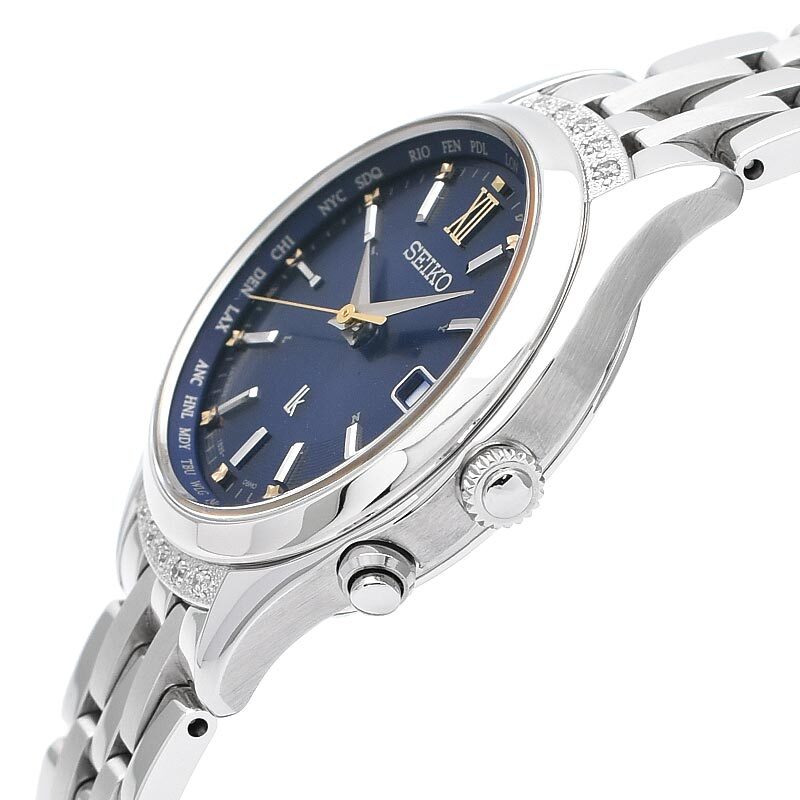SEIKO LUKIA SSVV069 2020 Eternal Blue Limited Edition Solar Radio  
