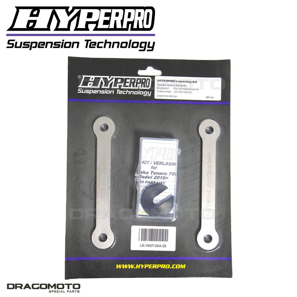 Kit rabaissement YAMAHA Tenere 700 pour éliminer la hauteur de selle excessive