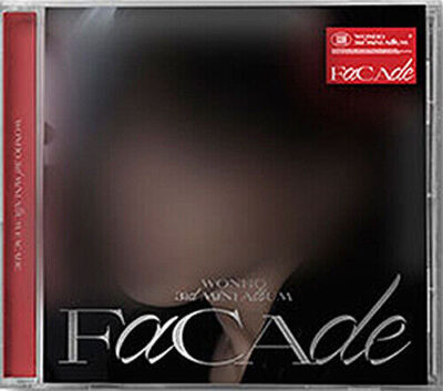 MONSTA X WONHO [FACADE] 3rd Mini Album VER.02 JEWEL Ver CD+Book+Card+Mini Poster