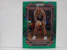 2023 Panini Prizm WNBA Green Prizm #119 Diamond DeShields Prizm Dallas Wings