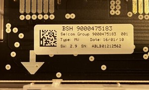 Elektronik BSH 9000 475183
