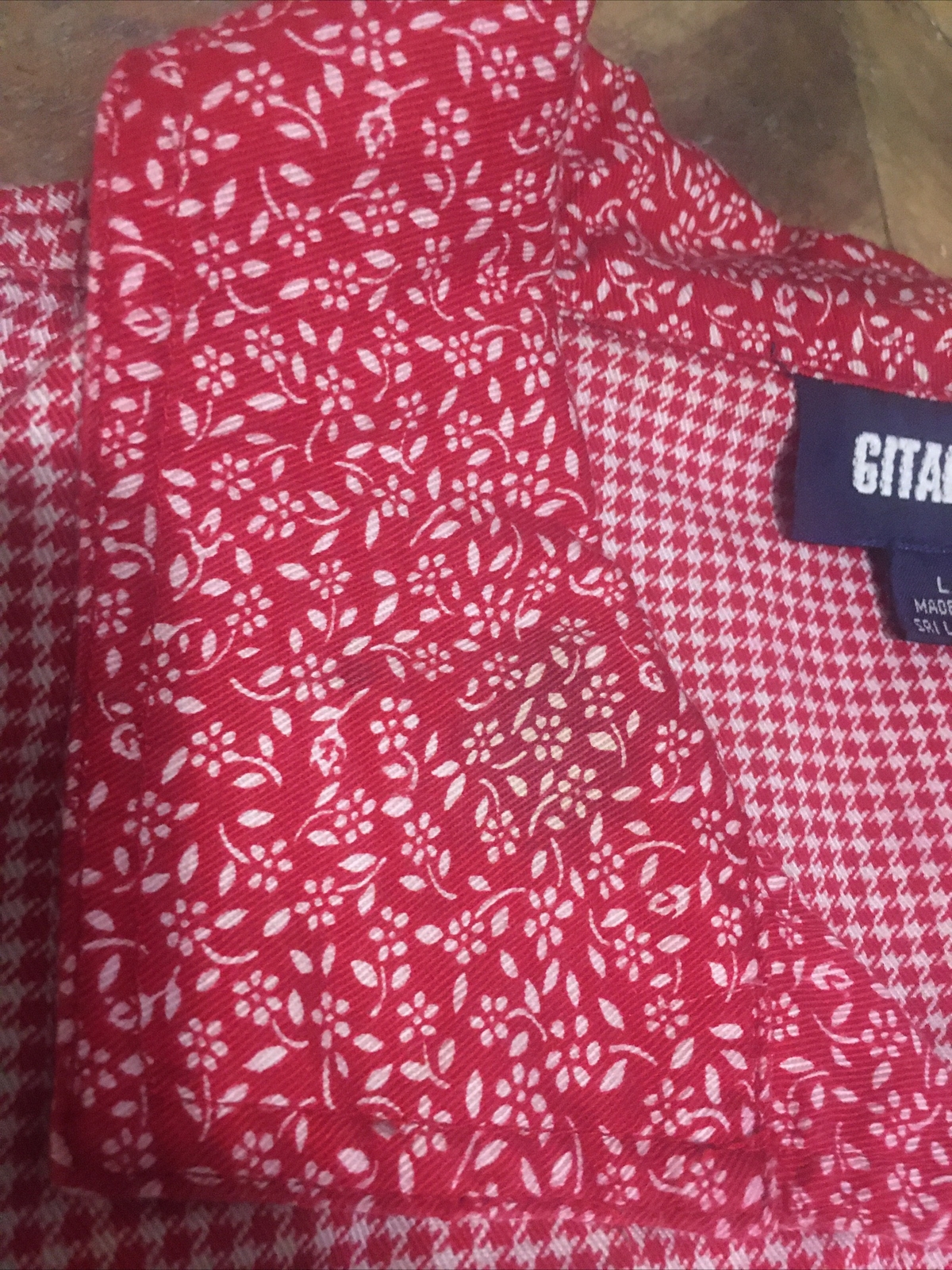 Vintage Gitano Gingham Button Down Top - image 6