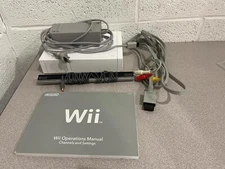 Nintendo WII Gaming Console Sensor, Cords Manual ONLY