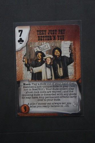 Deadlands Doomtown CCG/TCG * Episodes 4, 5 & 6 * Single Cards R/U/C - Picture 45 of 174