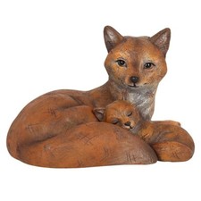 Mother & Baby Fox Ornament