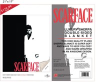 Tony Montana Scarface Original Licensed Luxury Plush Blanket Fur Coat Queen Sze Tony Montana Scarface Original Licensed Luxury Plush Blanket Fur Coat Queen Sze