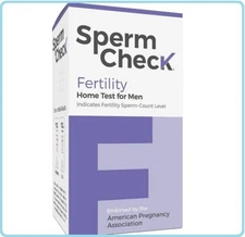 Spermcheck Fertility Home Test Kit for Men Exp 12/26+ New In Box