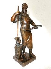 Bronze Schmied Otto RASMUSSEN Ambos A-10