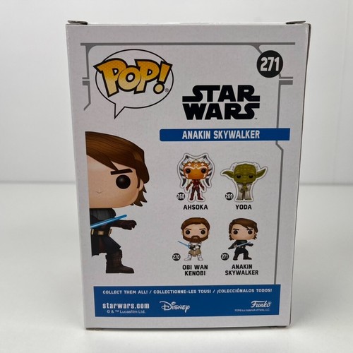 Star Wars: The Clone Wars Anakin Funko Pop! Vinyl Figure #271 Damaged - Imagen 3 de 6