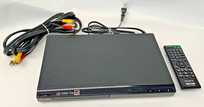 Sony CD/DVD Player Model No. DVP-SR200P Tested Working