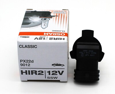 1PC NEW osram 9012 HIR2 12V55W PX22d 3200K Car Headlights lamp auto bulb CLASSIC
