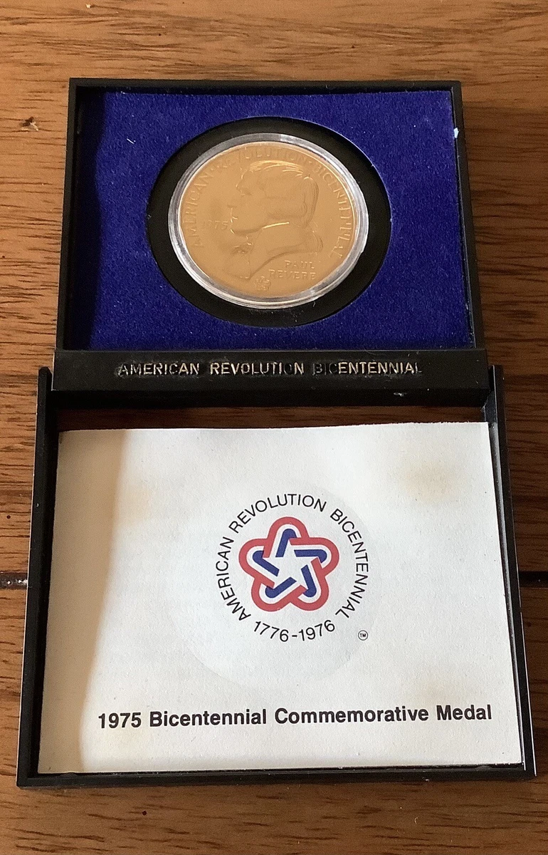 1975 Bicentennial Commemorative Medal Paul Revere for sale | eBay