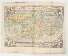 c. 1600 Unique Ortelius & Hogenberg Atlas Factice / Composite Atlas