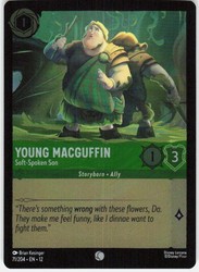 Young MacGuffin - Soft-Spoken Son 71/204 The Wilds Unknown Cold Foil