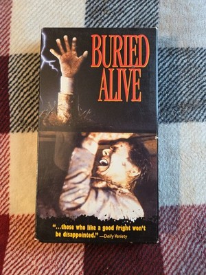 Buried Alive VHS 1996 Goodtimes Release Camp Horror Halloween Free S&h 