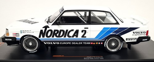 Ixo 1/18 Volvo 240 Turbo #2 Winner ETCC Brunn 1986 Granberg Diecast Model Car - Picture 6 of 6