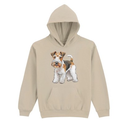 Draht Foxterrier Hunderasse Tiere Kinder Hoodie Haustierliebhaber Kinder Pullover